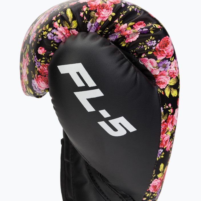 Boxing gloves RDX FL-5 black-pink BGR-FL5B 6
