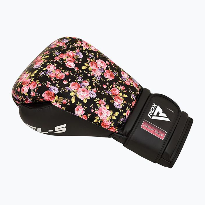 Boxing gloves RDX FL-5 black-pink BGR-FL5B 9