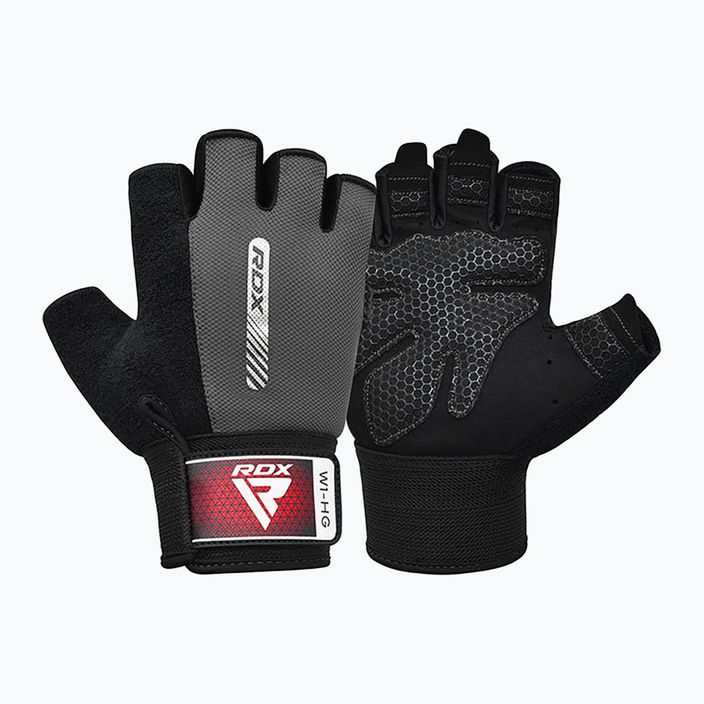 RDX Gym Workout Gloves W1 grey