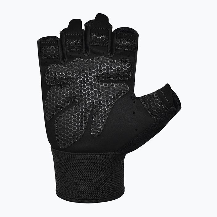 RDX Gym Workout Gloves W1 black 3