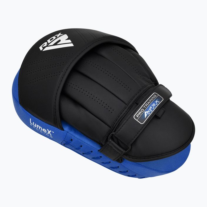 RDX Apex Curved Training Boxing Pads blue 3