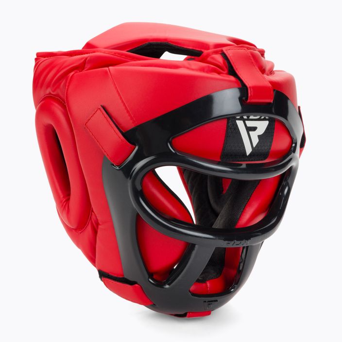 Boxing helmet RDX Guard Grill T1 red