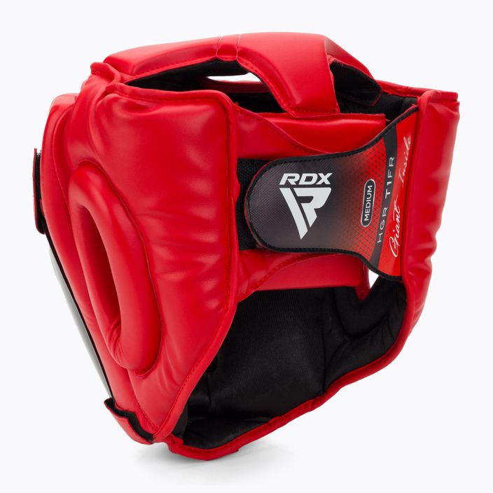 Boxing helmet RDX Guard Grill T1 red 3