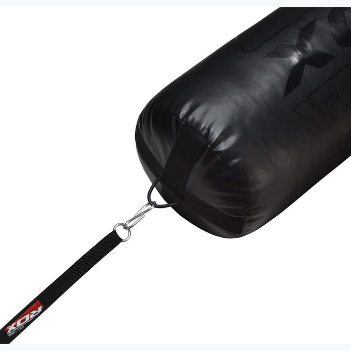Boxing bag + glove set RDX F6 3PC matte black 9