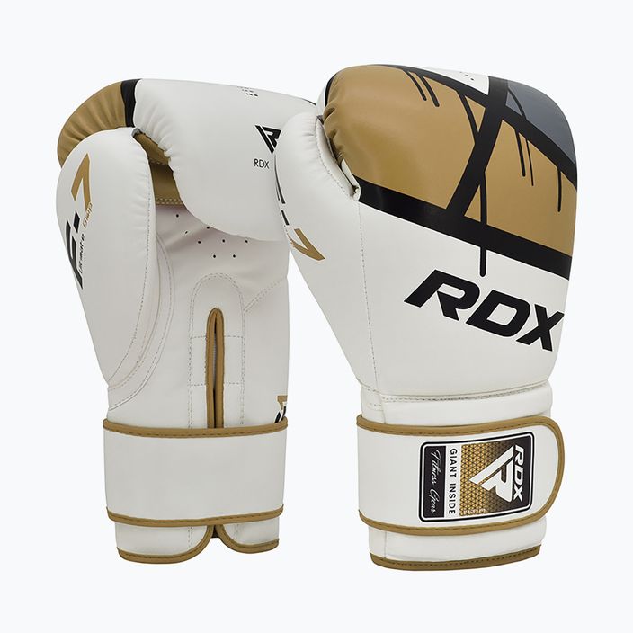 Boxing gloves RDX BGR-F7 golden 2