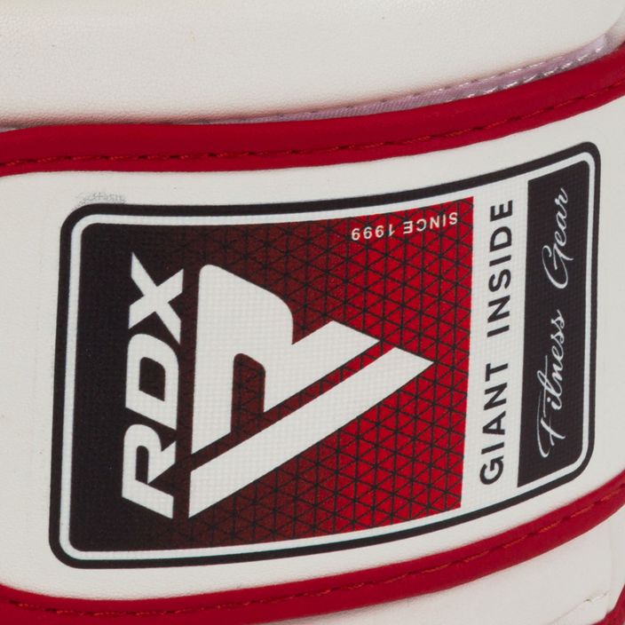 RDX boxing gloves red and white BGR-F7R 5
