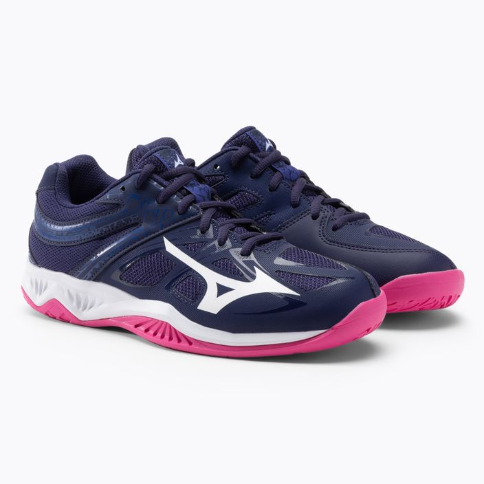 Women's volleyball shoes Mizuno Thunder Blade 2 navy blue V1GC197002 3