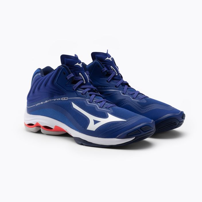 Mizuno Wave Lightning Z6 Mid volleyball shoes blue V1GA200520 5