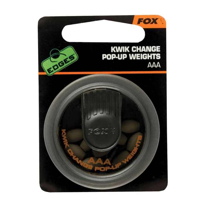 Carp weights Fox International Edges Kwick Change Pop-up Weight brown CAC514 2