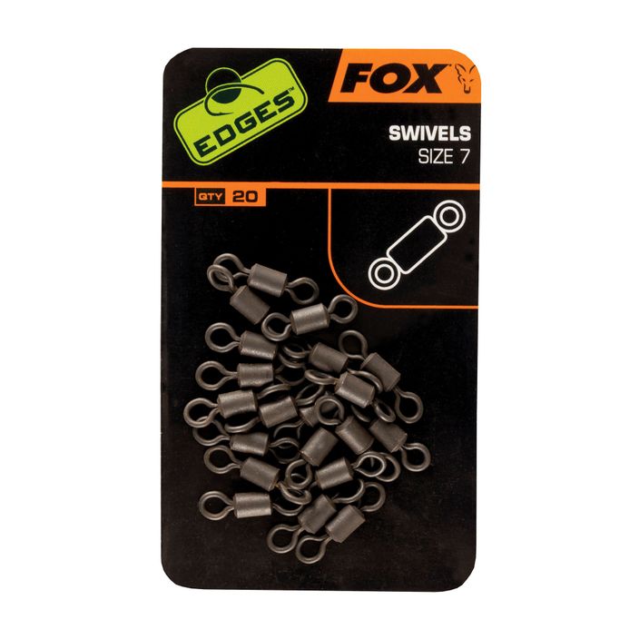 Fox International Edges Swivels Standard carp swivels black CAC533 2