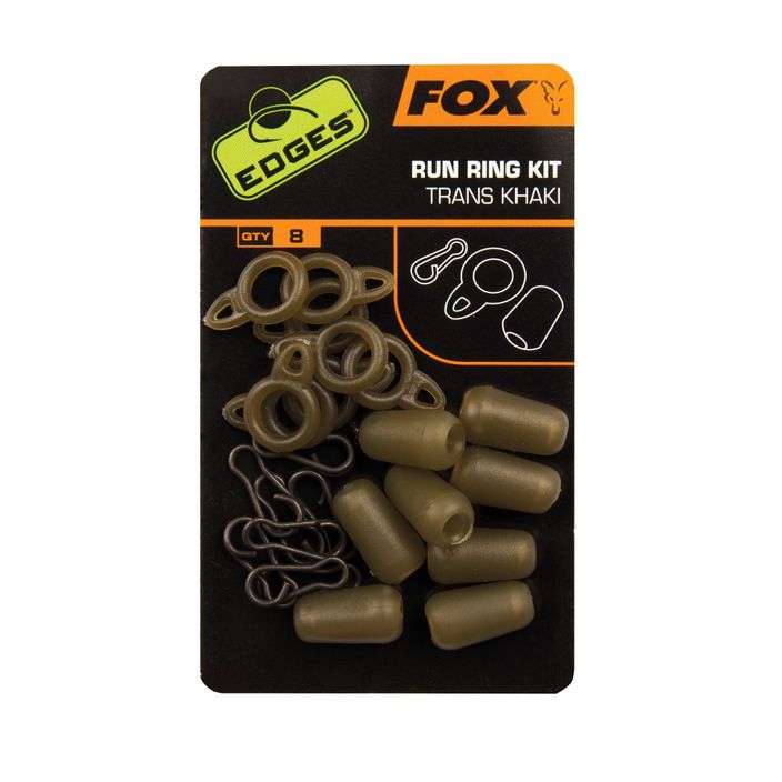 Fox International Edges Standard Carp Run Ring Kit brown CAC583 2