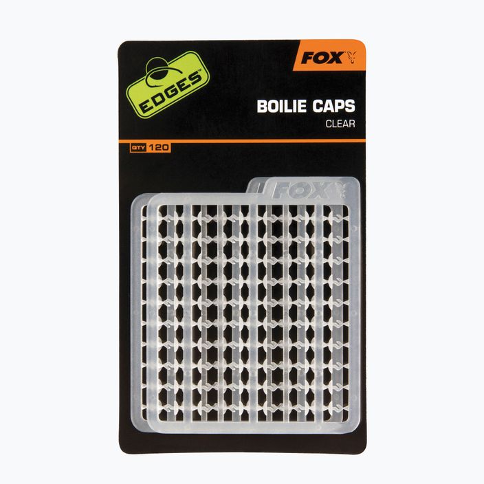 Fox International Edges Boilie Caps transparent CAC601
