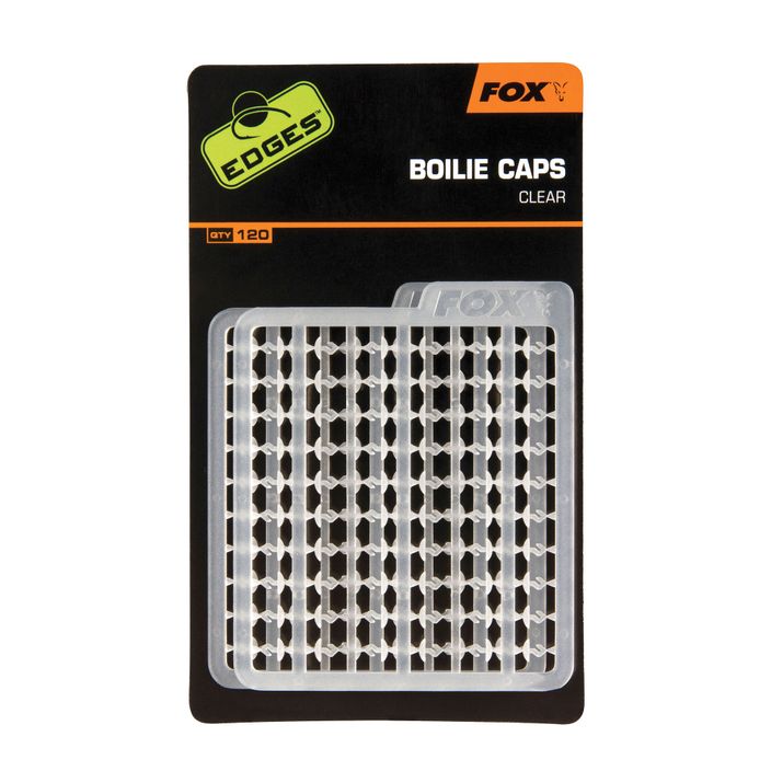 Fox International Edges Boilie Caps transparent CAC601 2