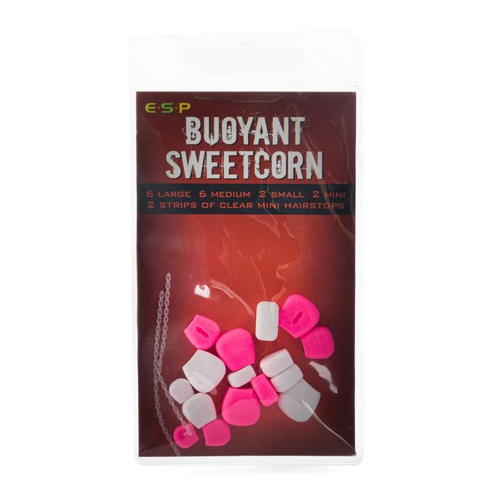 ESP Buoyant Sweetcorn pink and white artificial lure ETBSCPW007 2