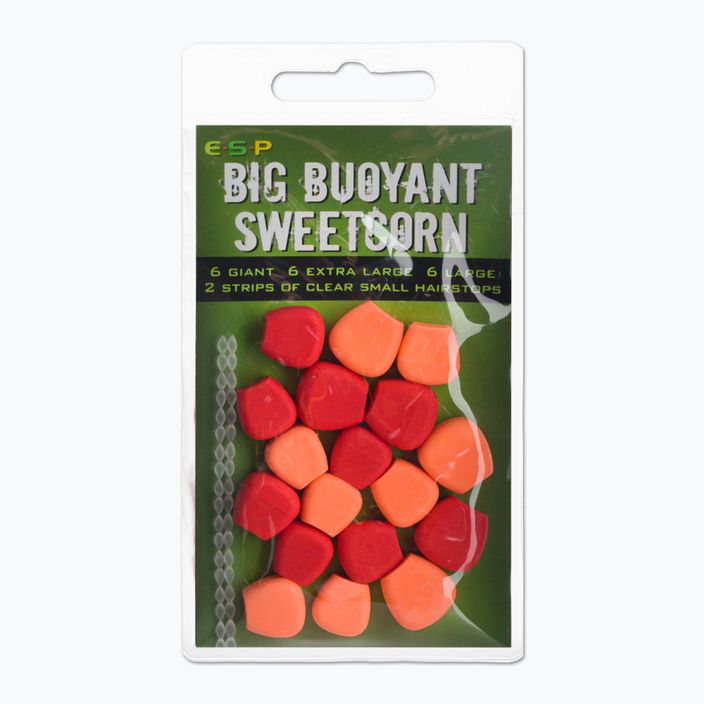 ESP Big Buoyant Sweetcorn red-orange artificial corn bait ETBSCOR004 2