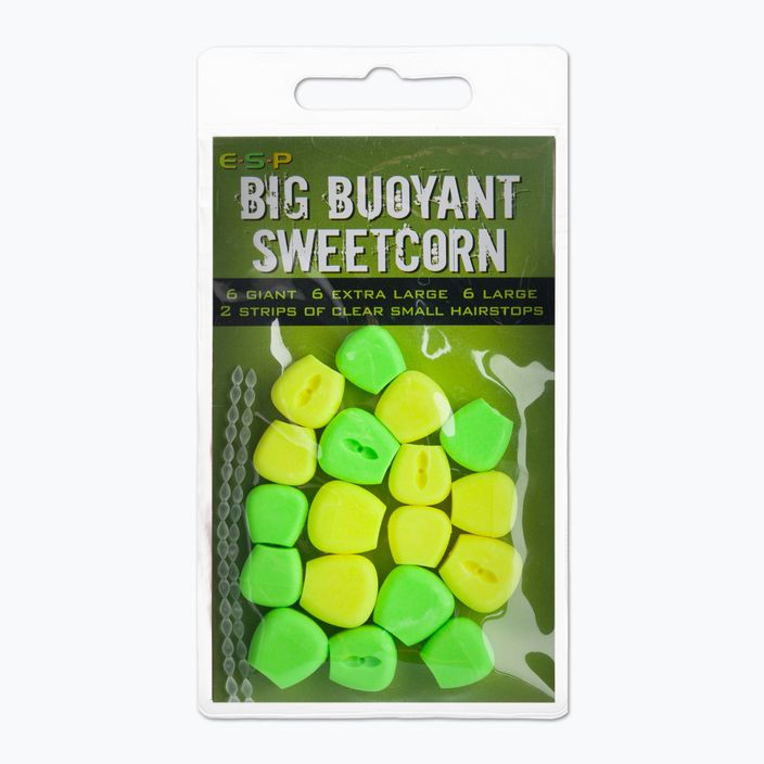ESP Buoyant Sweetcorn green and yellow artificial corn lure ETBSCGY006 2