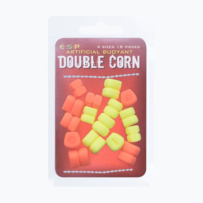 ESP Double Corn Sweetcorn orange and yellow artificial lure ETBDCOFY01