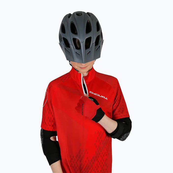 Children's cycling gloves Endura Hummvee Plus red 2