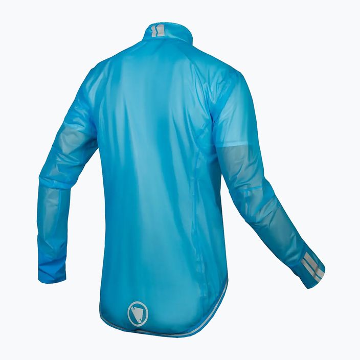 Endura FS260-Pro Adrenaline Race II hi-viz blue men's cycling jacket 8