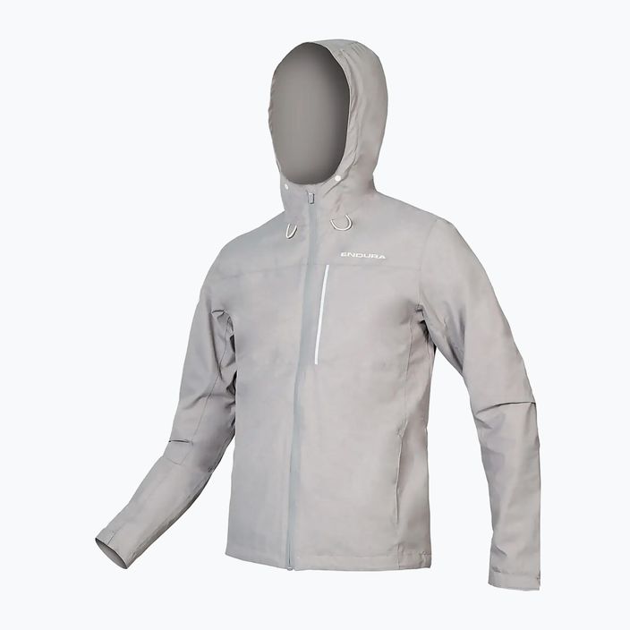 Men's Endura Hummvee Waterproof Hooded fossil cycling jacket 6