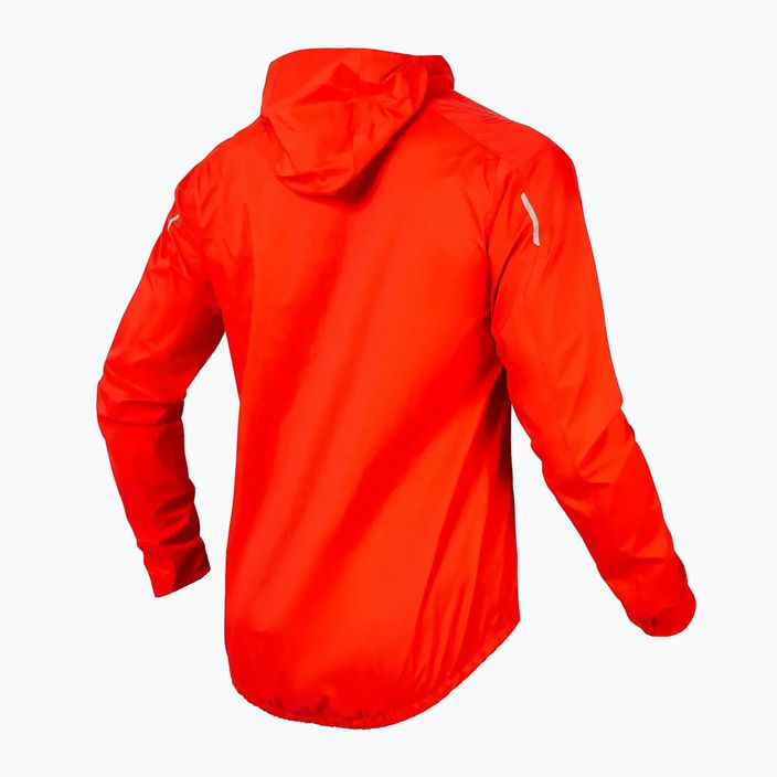 Men's cycling jacket Endura GV500 Waterproof paprika 8