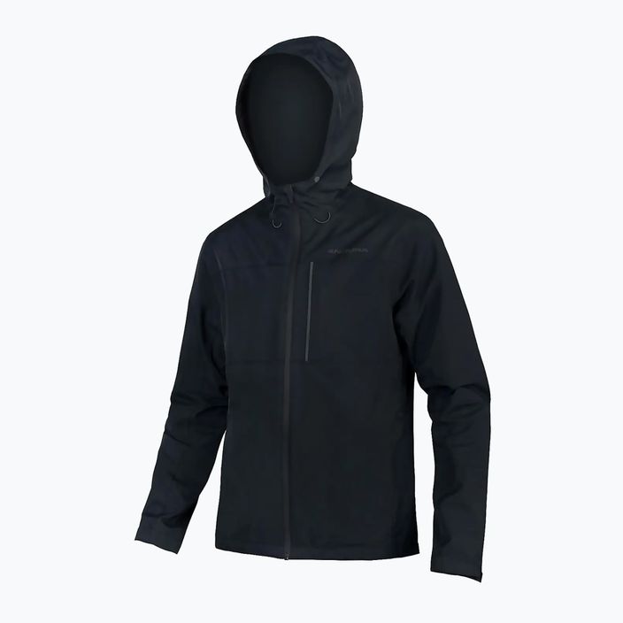 Men's cycling jacket Endura Hummvee Waterproof Hooded black 7