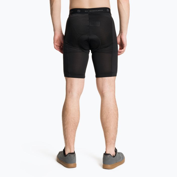 Men's Endura Padded Liner II cycling shorts black 2