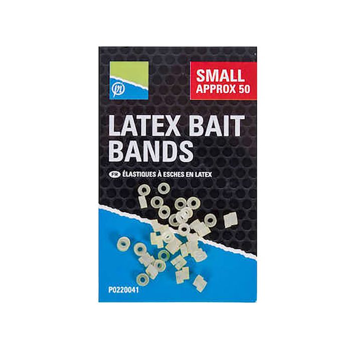 Preston Innovations Latex Bait Bands 50 pcs clear P0220041 2