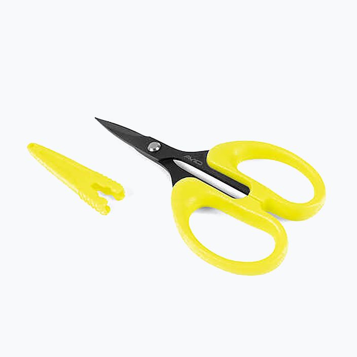 Avid Carp Titanium Braid yellow fishing scissors A0590001