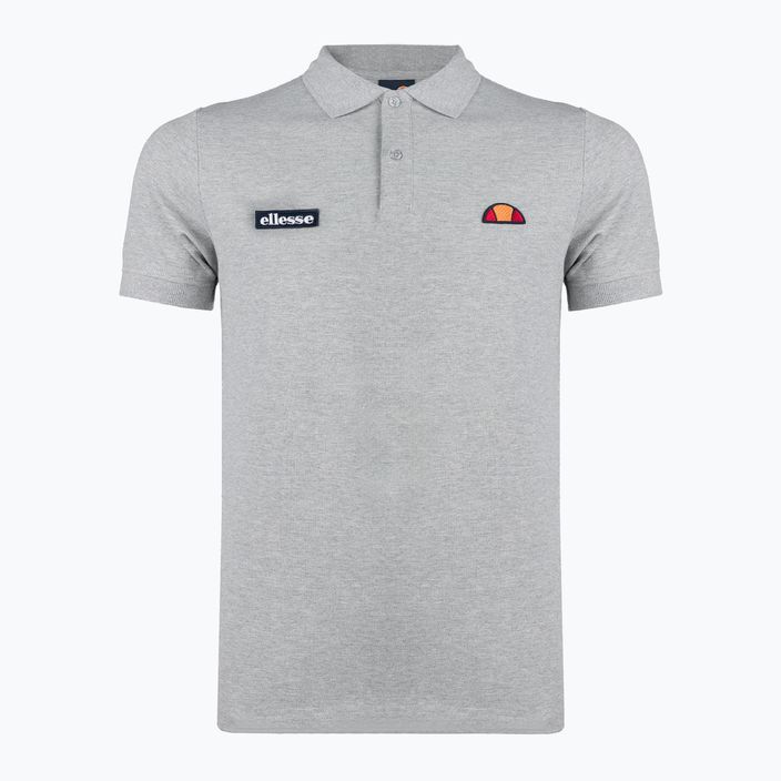 Ellesse men's polo shirt Montura grey marl 6
