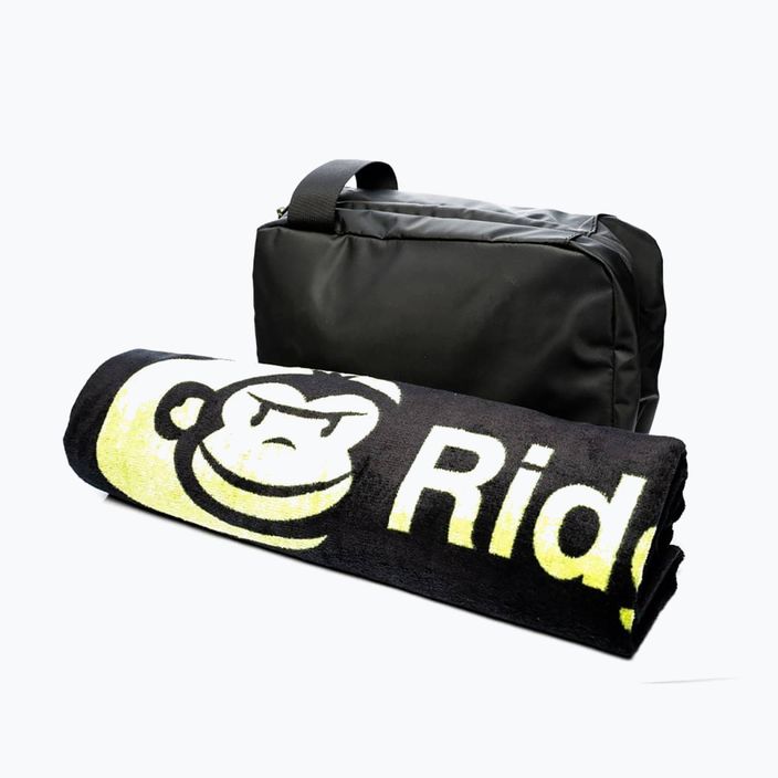 RidgeMonkey LX Bath Towel And Weatherproof Shower Caddy Set black RM295