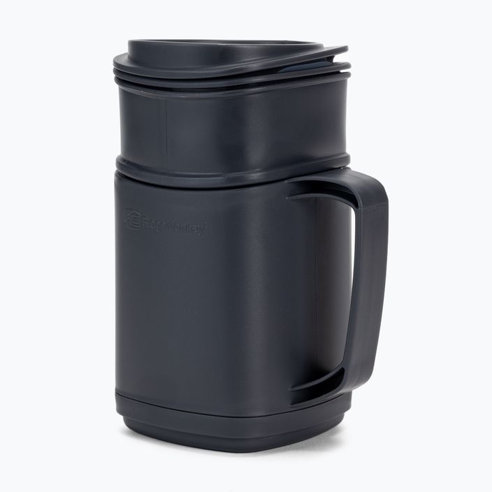 RidgeMonkey ThermoMug DLX Brew Set mug grey RM550 2