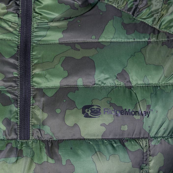 RidgeMonkey men's fishing jacket Apearel K2Xp Compact Coat green RM571 4
