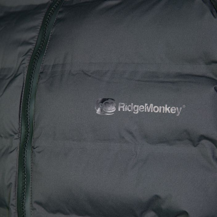 Men's fishing jacket RidgeMonkey Apearel K2Xp Waterproof Coat black RM597 3
