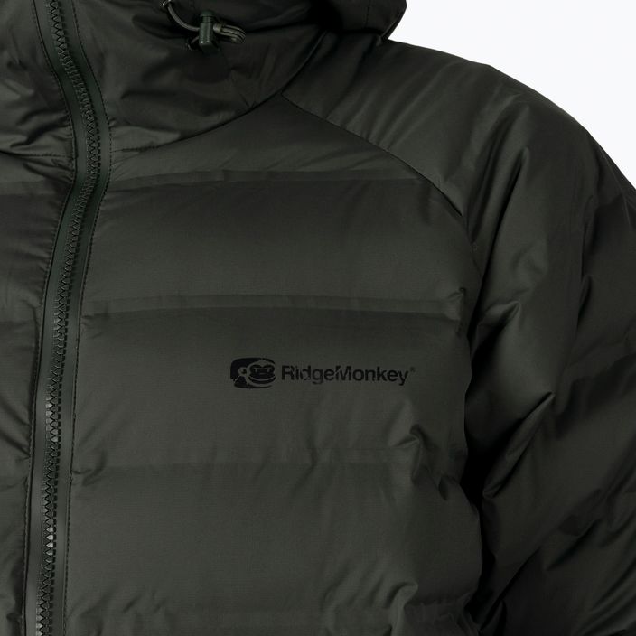Men's fishing jacket RidgeMonkey Apearel K2Xp Waterproof Coat green RM603 4