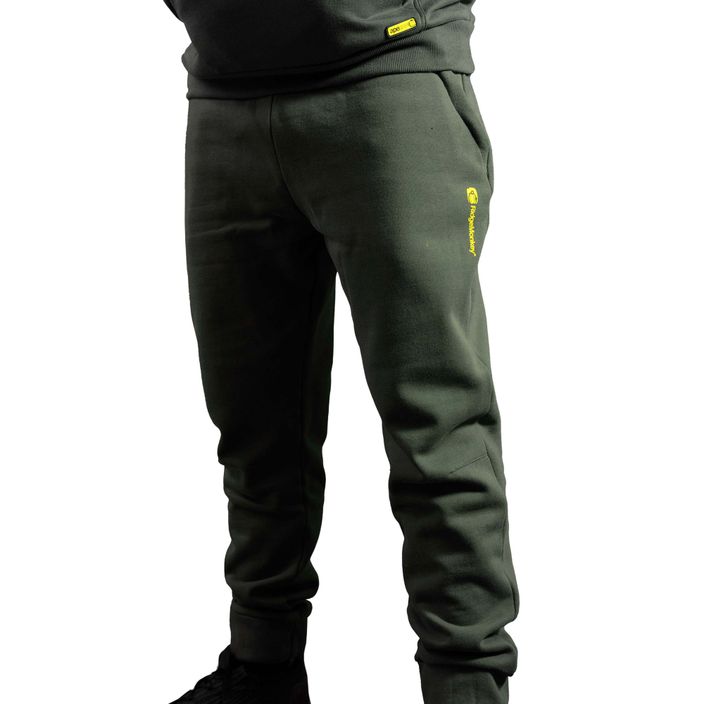 Men's RidgeMonkey Apearel Heavyweight Joggers green RM635 fishing trousers 2