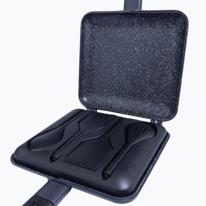 RidgeMonkey Connect Sandwich Toaster pan Granite Edition black RM777 3