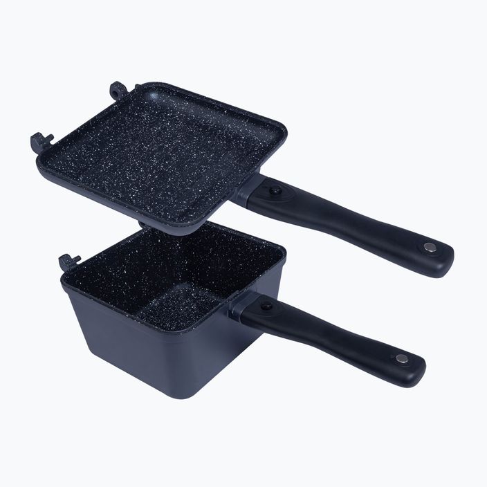 RidgeMonkey Connect Deep Pan and Griddle Granite Edition Saucepan with Frying Pan Black RM778 product set 6