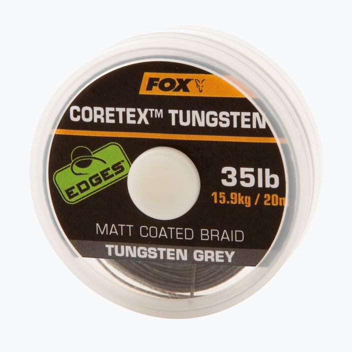 Fox International Coretex Tungsten carp braid grey/green CAC697