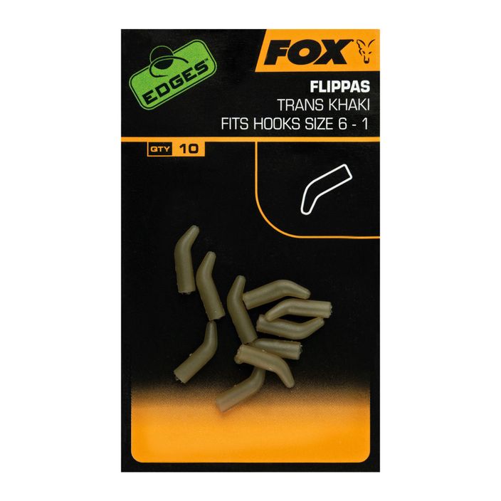 Fox International Edges Flippa's 10-piece hook positioner. Trans Khaki CAC732 2