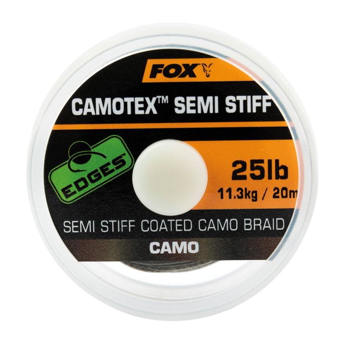 Fox International Camotex Semi Stiff Camo carp braid CAC743 2