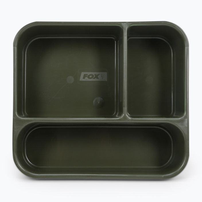 Fox International Bucket Insert carp bucket tray green CBT009 2