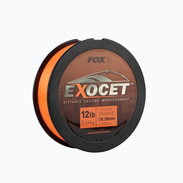 Fox International Exocet Mono 1000 m orange CML177 fishing line