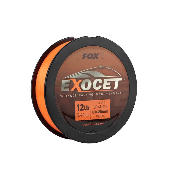 Fox International Exocet Mono 1000 m orange CML177 fishing line 2