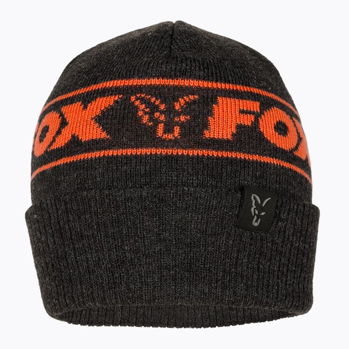 Fox International Collection winter beanie black/orange 2