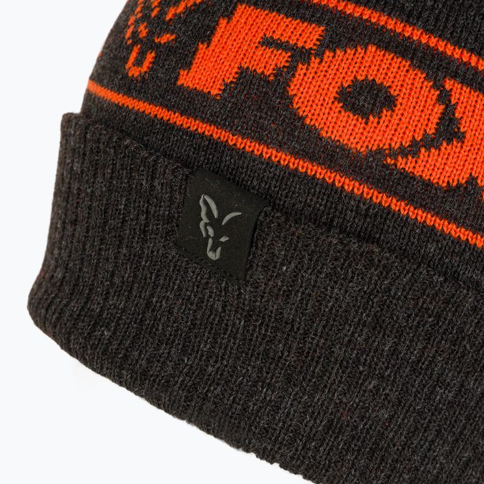 Fox International Collection Booble black/orange winter cap 4