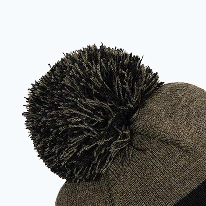 Fox International Collection Bobble green/black winter hat 9