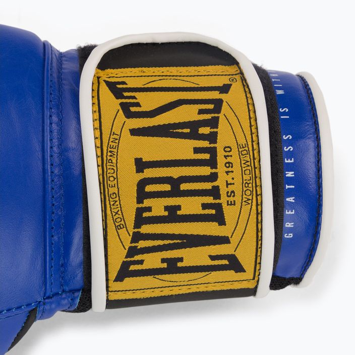 Everlast 1910 Classic blue boxing gloves EV1910 5