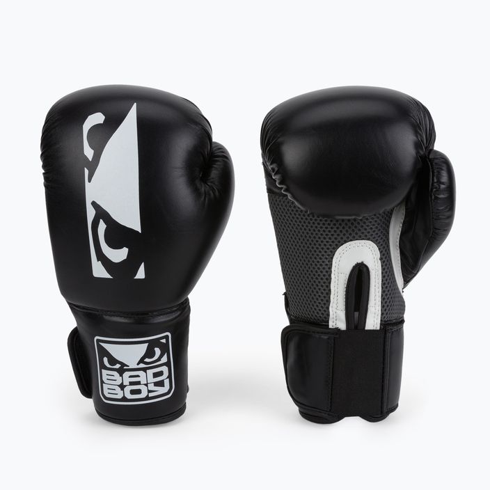 Bad Boy Titan black and white boxing gloves BBEA0008 3