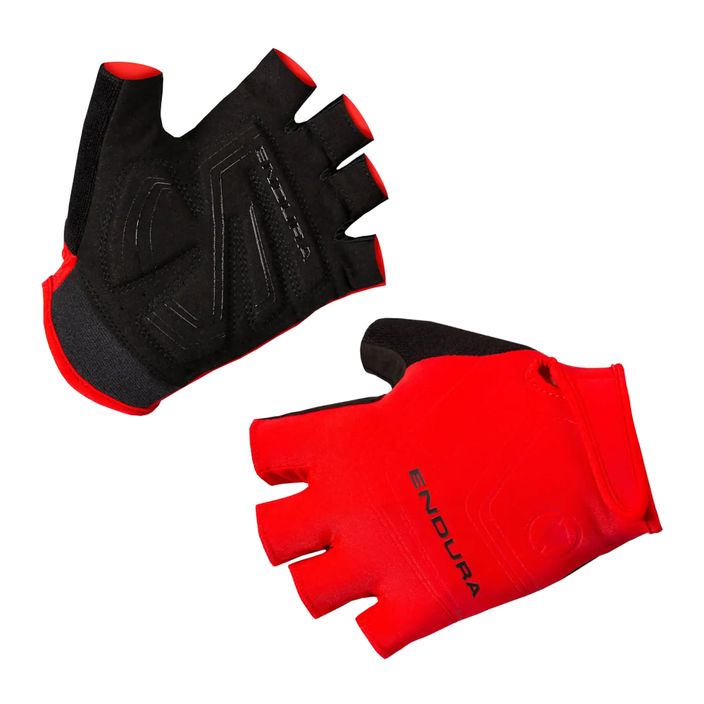 Men's cycling gloves Endura Xtract red 2